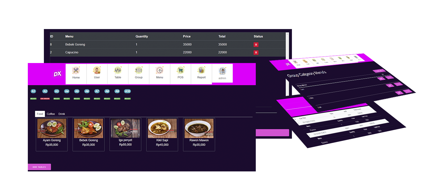 Aplikasi restoran online